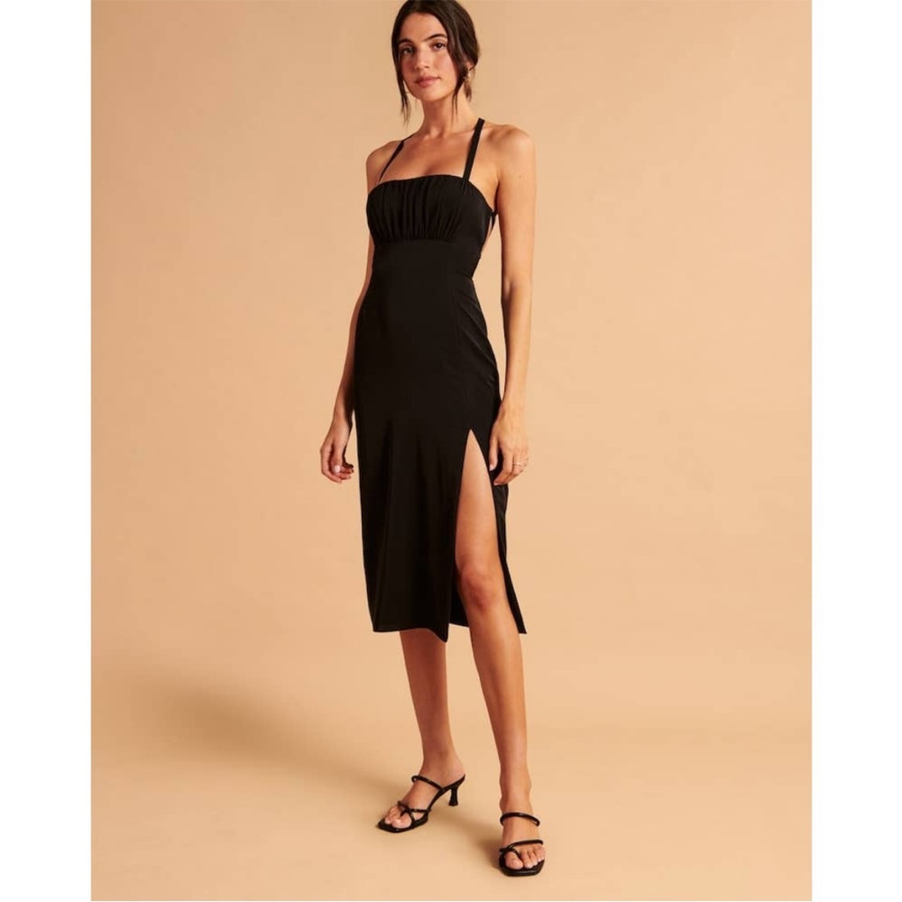Abercrombie & Fitch - Dresses | Ruched Midi Dress